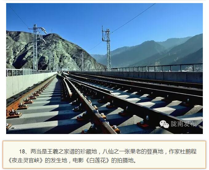 蘭渝鐵路最早由孫中山先生提出？在隴南，你不知道的事兒還有……