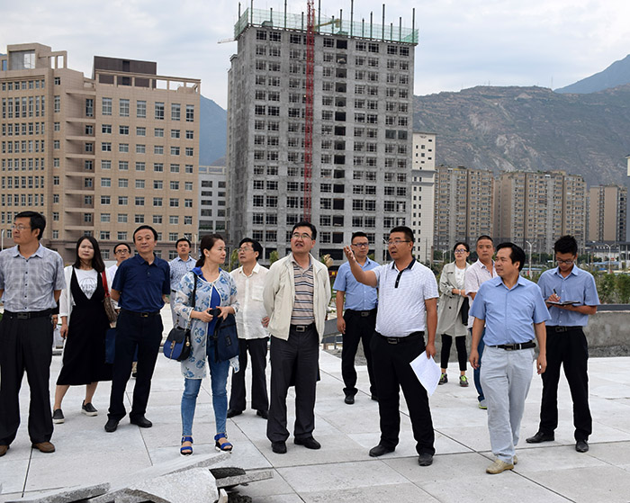 省、市聯(lián)合工作組蒞臨階州廣場(chǎng)檢查指導(dǎo)工作