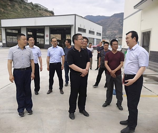 隴南市委常委、組織部部長楊郃調(diào)研指導(dǎo)市龍江城鄉(xiāng)發(fā)展集團(tuán)公司黨建工作