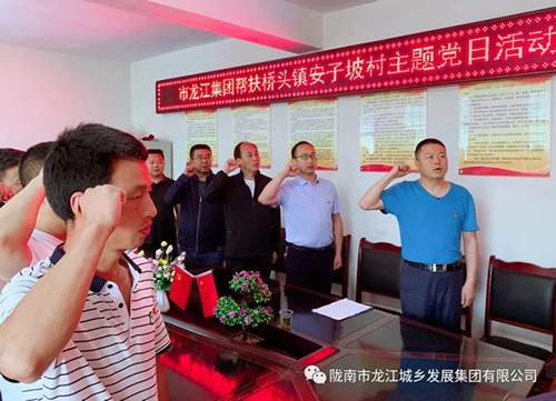 市龍江城鄉(xiāng)發(fā)展集團(tuán)在橋頭鎮(zhèn)安子坡村積極開展幫扶主題實踐活動